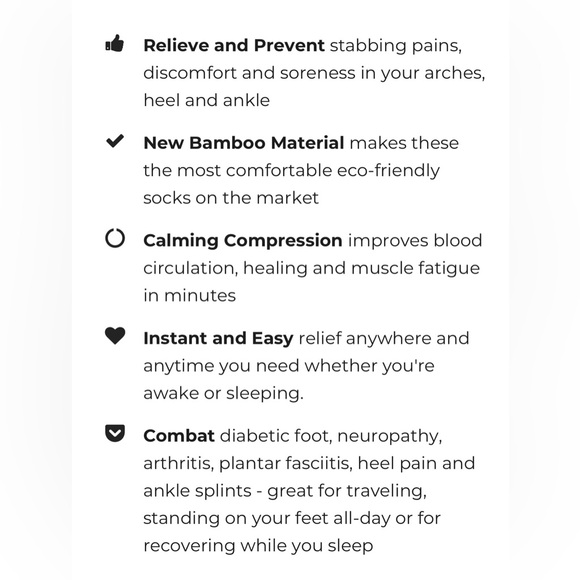 onecompress performance compression bamboo foot sleeves  2xl.  Unisex - Picture 6 of 10